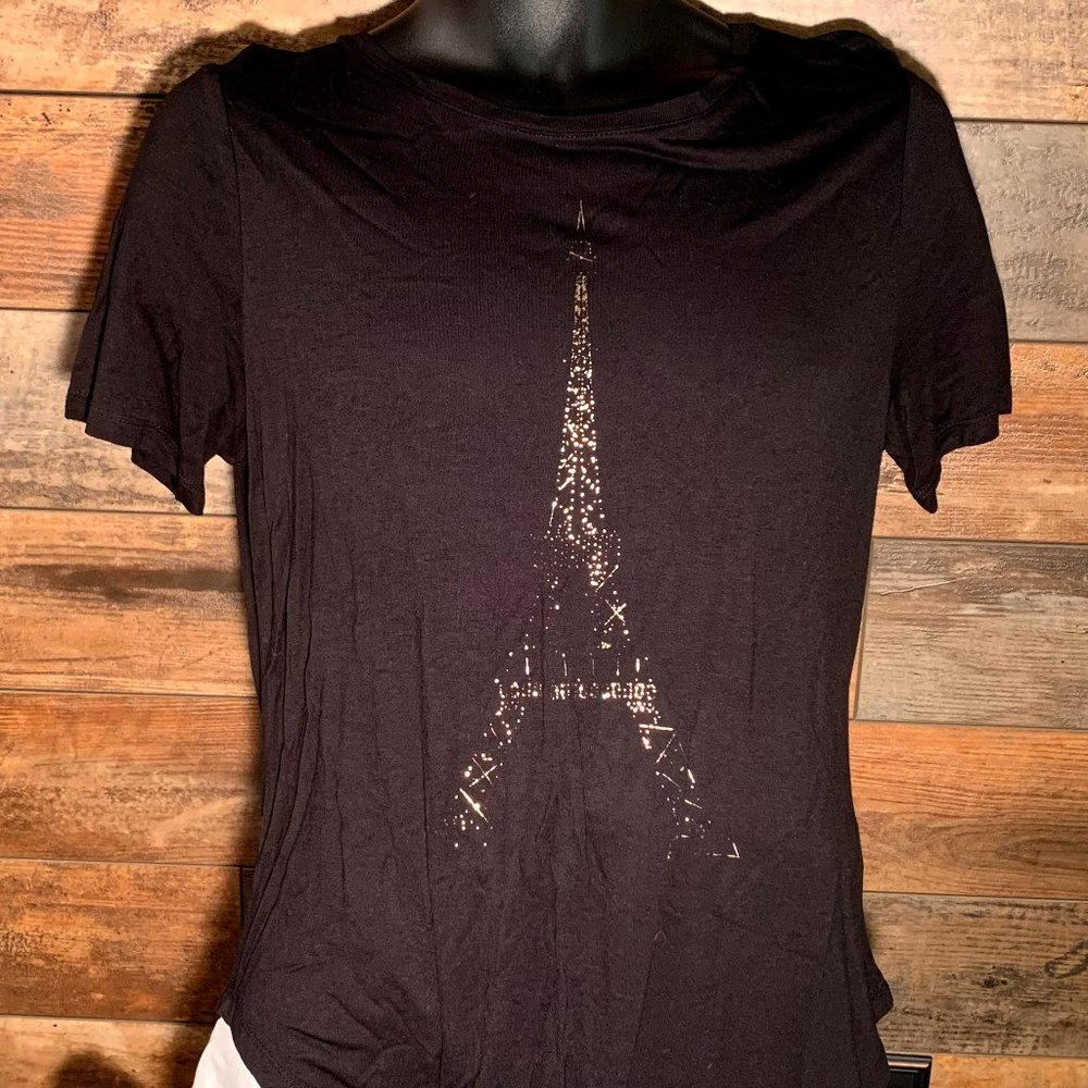 Black Graphic Tee